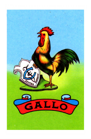 El Gallo Lotería card